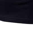 thumbnail image 4 of Hombres Casual Sólido Cuello Redondo Jersey Suéter de Manga Larga Slim Fit Bottoming Knit Top Suéter de Cuello Alto Pompotops  oipoqjl50984, 4 of 5