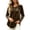 Brown Tops for Women, variant on Womens Tops Long Sleeve Crew Neck Tshirts for Women Velour Casual Trendy Fall Tops