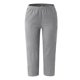 thumbnail image 4 of Gibobby pantalones anchos mujer Pantalones holgados informales de Color liso para mujer, pantalón recto, bifurcado, con bolsillo ancho, de pana (Gris, XXL), 4 of 5