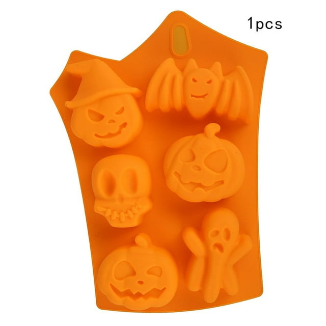 Pumpkin Cake Silicone Mold Kitchen Bake Tools Happy Halloween