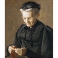 thumbnail image 3 of Eakins, Thomas 15x17 Black Modern Framed Museum Art Print Titled - Mrs. Mary Arthur, 3 of 5