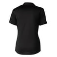 thumbnail image 3 of Women's Cutter & Buck Black Vanderbilt Commodores Vault DryTec Prospect Textured Stretch Polo, 3 of 3