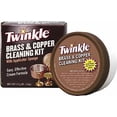 thumbnail image 3 of Twinkle Brass and Copper Clean and Polish Kit - Cream Cleanser - 3 Piece, 4.4 oz, 3 of 7