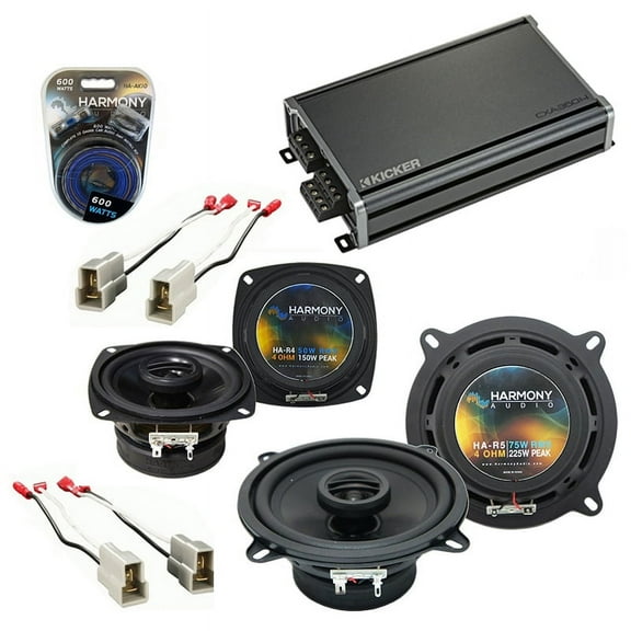 Fits Volkswagen Vanagon 80-85 Speaker Replacement Harmony R4 R5 & CXA360.4 Amp