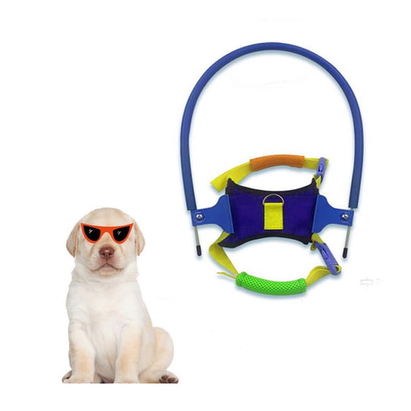 Dog Halo Harness for Blind Dogs -Pet Safe Soft Protective Halo Vest Ring for Dogs Prevent Collide Wall