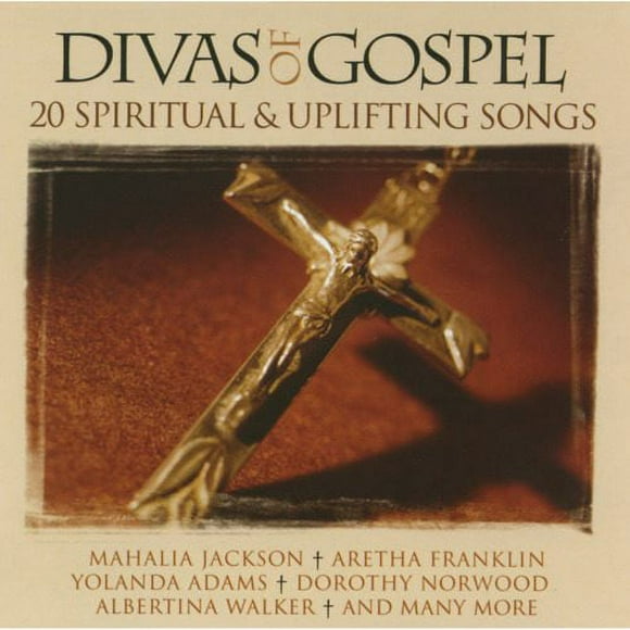 Aretha Franklin, Mahalia Jackson, Yolanda Adams, Etc. - Divas Of Gospel: 18 Spiritual & Uplifting Songs (marked/ltd stock) - CD