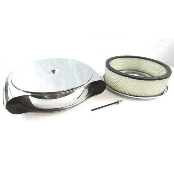 Retro Cadillac Oldsmobile Air Cleaner Set, Chrome