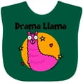 thumbnail image 3 of Inktastic Drama Llama Boys or Girls Baby Bib, 3 of 4