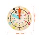 thumbnail image 5 of Reloj de madera Mizh, juguete educativo para niños, reloj de madera para aprender la hora, juguete para niños, 5 of 5