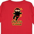 thumbnail image 4 of Inktastic Ninja in Training Boys or Girls Long Sleeve Toddler T-Shirt, 4 of 5