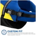 thumbnail image 4 of Paws Aboard Dog Life Jacket - Keep Your Canine Safe with a Neoprene Life Vest - Designer Life Jackets - Perfect for Swimming and Boating - Blue and Yellow, X-Small, 4 of 7