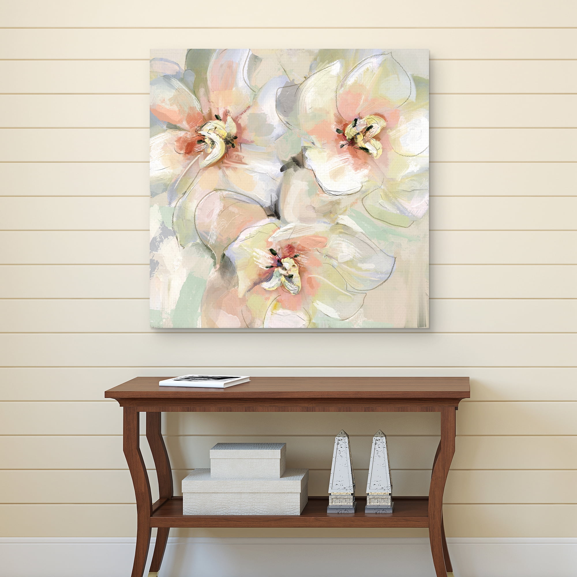 Dans Le Jardin II by Studio Arts Canvas Art Print