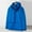 Blue, variant on Jacenvly Rain Jacket Women/Men Waterproof Windproof Removable Hood Pocket Men/Womens Winter Coats Lightweight Warm Fashionable Casual Coats Hiking Mountain Ski Outdoor Sports Jacket