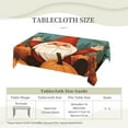 thumbnail image 5 of Thanksgiving Tablecloth Thanksgiving Gnome Table Cloth Rectangular Washable Table Cover for Party Picnic Dinner Decor 60" X 84", 5 of 5