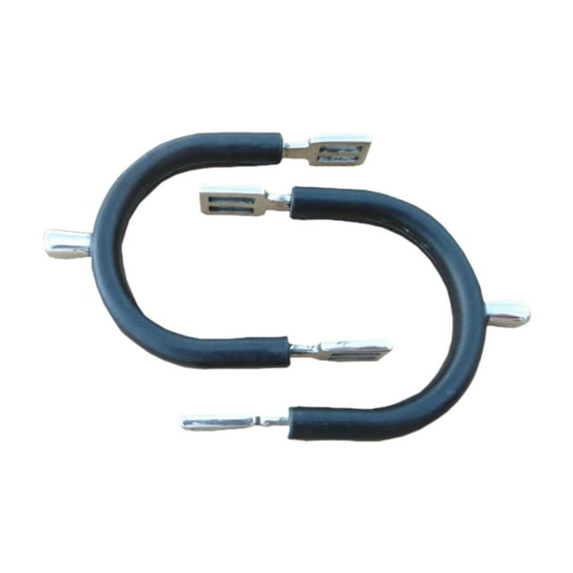 2 PCS Cabalde de caballos Spurs Equipo ecuestre universal accesorios portátiles de caballero portátiles para el entrenamiento de botas de inicio de