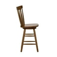 thumbnail image 4 of Creations Multi 24 Inch Swivel Counter Chair - Tobacco, 4 of 5