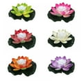 thumbnail image 6 of Floating Flower Light Led Waterproof Floating Lotus Light Battery Operated Floating Lotus Lantern for Pond Water Fountain Hottub Wedding Party Decoration, 6 of 6
