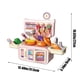 thumbnail image 3 of Cocina de juguete para niños con fregadero | Cocina de juguete realista con mesa de comedor y espacio de almacenamiento | Incluye comida y utensilios de juguete | Juguete de rol para niños a partir, 3 of 5