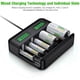 thumbnail image 4 of Matsuzay de AA/AAA de plástico, interfaz USB portátil de 8 ranuras, 1800mA, protección profesional contra cortocircuitos, Baterías de general, 4 of 6