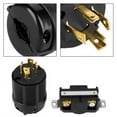4 Pin NEMA L1430 Generator RV AC 125V250V 30A Plug & Socket Male