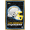 Gold Framed Version, variant on NFL Los Angeles Chargers - Neon Helmet 23 Wall Poster, 22.375" x 34"
