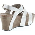 thumbnail image 5 of Pierre Dumas Women's Hester-5 Vegan Leather Strappy Wedge Sandals, 5 of 7