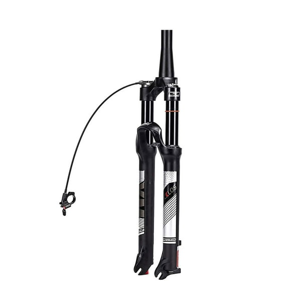 BUCKLOS Mountain Bike Front Forks 26/27.5/29 Travel 120mm MTB Manual/Remote Air Suspension Fork