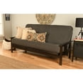 thumbnail image 3 of Kodiak Furniture Monterey Espresso Sofa with Cocoa Brown Fabric Mattress, 3 of 5