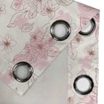 thumbnail image 4 of Ambesonne Grommet Curtain, , 50"x72", Cream Blush, 4 of 5