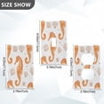 thumbnail image 7 of Yayeee Blank Wall Plate Cover 1-Gang 4.5"x2.7" Home Unused Decorative Outlet, Orange Seahorse, 7 of 7
