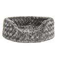thumbnail image 5 of FurHaven Pet Products Ultra Plush Oval Pet Bed for Dogs & Cats - Gray, Small, 5 of 11