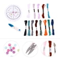 thumbnail image 3 of MasteelfCA 1 Set Bracelet Making Kit Bracelet Maker Looms Embroidery Thread String Beads, 3 of 7