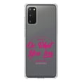 thumbnail image 1 of DistinctInk Clear Shockproof Hybrid Case for Galaxy S20 ULTRA / 5G (6.9" Screen) - TPU Bumper Acrylic Back Tempered Glass Screen Protector - Always Do What You Love - Nurse Life Pink, 1 of 2