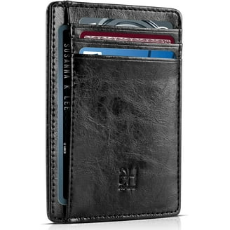 Travelon RFID Blocking Front Pocket Wallet - Leather Identity Protection