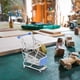 thumbnail image 3 of Mini carrito de compras de juguete para niños | Juguete de supermercado de juguete con bloques de madera giratorios de 360 grados | Juguete educativo de rol para niños pequeños, 3 of 4