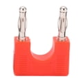 thumbnail image 3 of 1Set U38 4mm Banana Plug Copper Nickel Plated Double Row Banana Connector Red Black Gray Couple Banana Plug, 3 of 5
