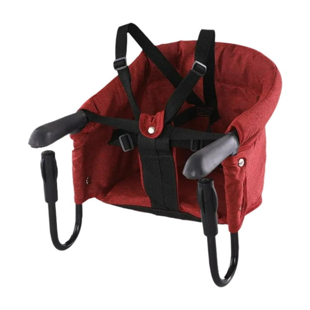 Gancho plegable en silla alta, asiento de alimentación, clip de ahorro de espacio compacto en la mesa silla alta, silla de mesa para mesas, viajes, ho