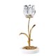 thumbnail image 1 of Candelabros ligeros con base, decoración for la mesa del comedor y el hogar, de cristal., 1 of 6
