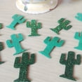 thumbnail image 2 of KAKOWELY Decoración de fiesta de verano con confeti de cactus y purpurina, confeti tropical hawaiano, recuerdo de fiesta, decoración de mesa para fiesta luau hawaiana (colores surtidos, 10 g), 2 of 4