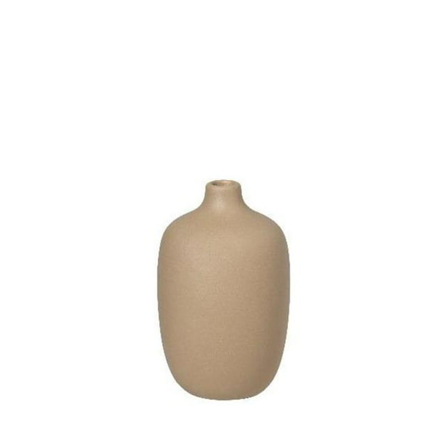 Blomus 66175 3 x 5 in. Ceola Ceramic Vase, Nomad