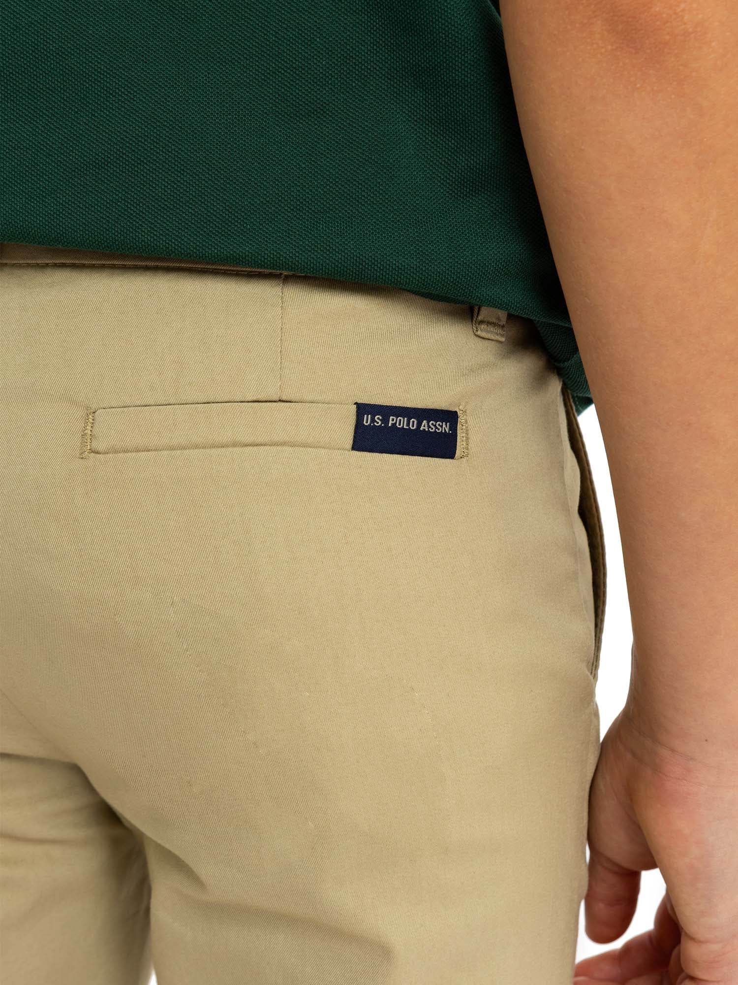 U.S. Polo Assn. Boys Play-Formance Pant with Stretch, Sizes 4-18