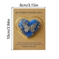 thumbnail image 2 of New Year Compass Pocket Hug Commemorative Gift Symbol Of Hope And Love, B1Pc Hug Card, 2 of 5