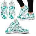 thumbnail image 1 of Zapatos casuales con estampado de dientes dentales rosas para mujer, zapatillas planas de malla de aire, cómodos, con dibujos animados, 1 of 6