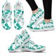 thumbnail image 1 of Zapatos casuales con estampado de dientes dentales rosas para mujer, zapatillas planas de malla de aire, cómodos, con dibujos animados, 1 of 6