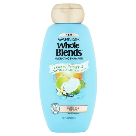 Garnier Whole Blends Shampoo with Coconut Water & Vanilla Milk Extracts 22 FL (Best Vanilla Scented Shampoo)