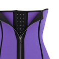 thumbnail image 2 of Entrenador de corsé de entrenamiento de cintura para mujer Cincher Underbust Control de abdomen Entrenamiento deportivo Faja moldeadora de cuerpo Morado S Soledad Corsés de entrenador de cintura para mujer, 2 of 2