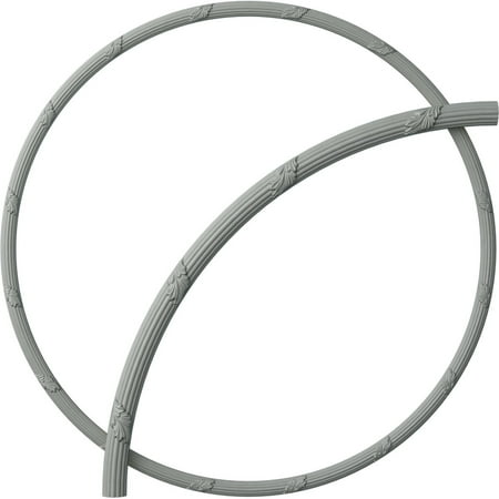 

Ekena Millwork 57 1/4 OD x 53 3/4 ID x 1 3/4 W x 1 1/4 P Seville Bead & Barrel Ceiling Ring Kit