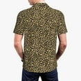 thumbnail image 4 of Balery Leopard2 Printed Men’s Short Sleeve Polo Shirt, Midweight Men's Shirt,Golf Polo shirts -XX-Large, 4 of 9