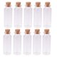 thumbnail image 1 of Botellas de vidrio de corcho de 24 piezas Botella de deseo a la deriva Mini botellas de vidrio transparentes vacías pequeñas para el hogar Suministros de almacenamiento de cosas pequeñas (15 ml), 1 of 6