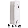 thumbnail image 1 of Gymax Chauffage d'Espace de Radiateur 1500W Portable Rempli d'Huile avec Thermostat Réglable, 1 of 7